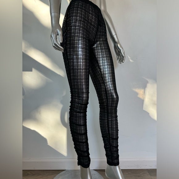 Finesse sheer mesh leggings black XS - Picture 5 of 6